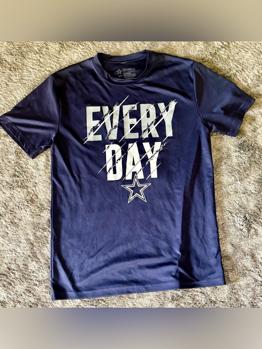 Boys Navy 'Every Day' Graphic Tee - Dallas Cowboys